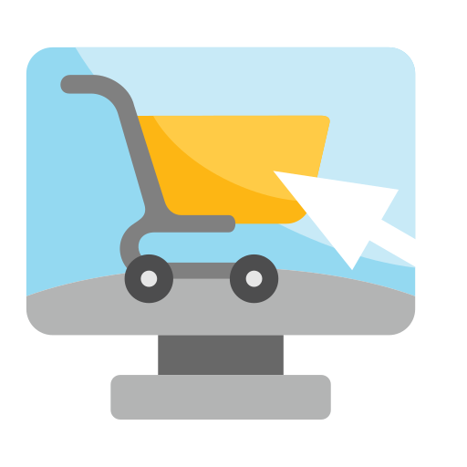 e-commerce markt Generic color fill icoon