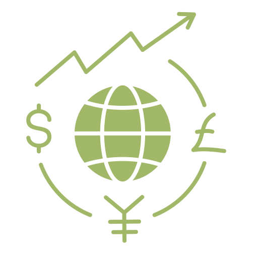 economia global Generic color fill Ícone