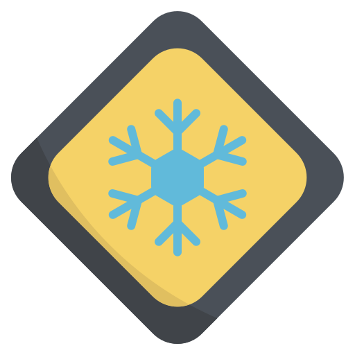 sneeuw Generic color fill icoon