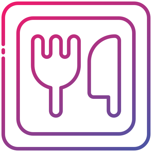 식당 Generic gradient outline icon