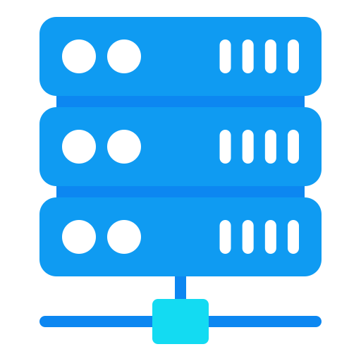 Network server Generic color fill icon