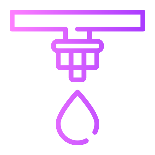 Drip irrigation Generic gradient outline icon