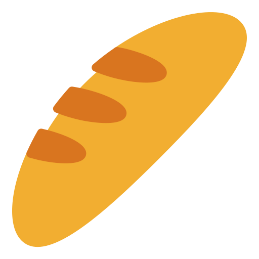 프랑스빵 Generic color fill icon
