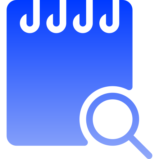 Search Generic gradient fill icon