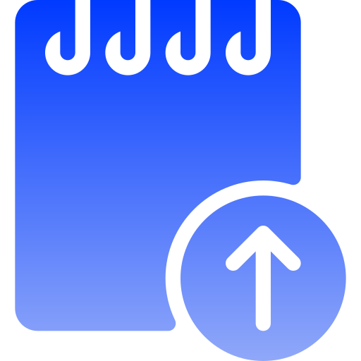 hochladen Generic gradient fill icon