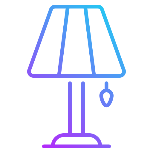 플로어 램프 Generic gradient outline icon