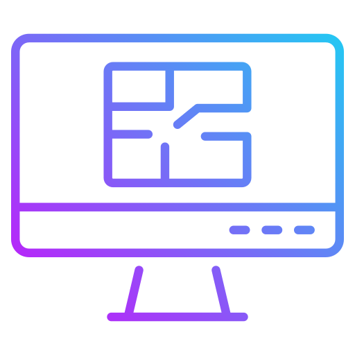 entwurf Generic gradient outline icon