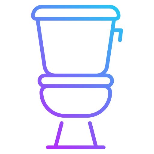 toilettes Generic gradient outline Icône