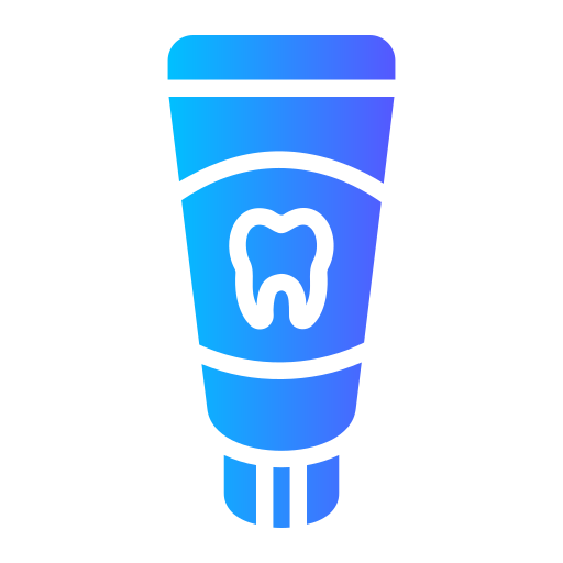 pasta do zębów Generic gradient fill ikona