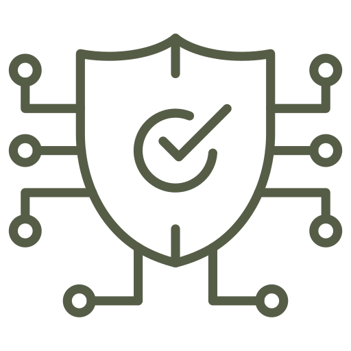 escudo Generic color outline Ícone