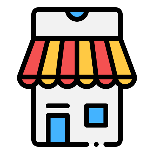 mobiele winkel Generic color lineal-color icoon