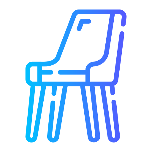 의자 Generic gradient outline icon