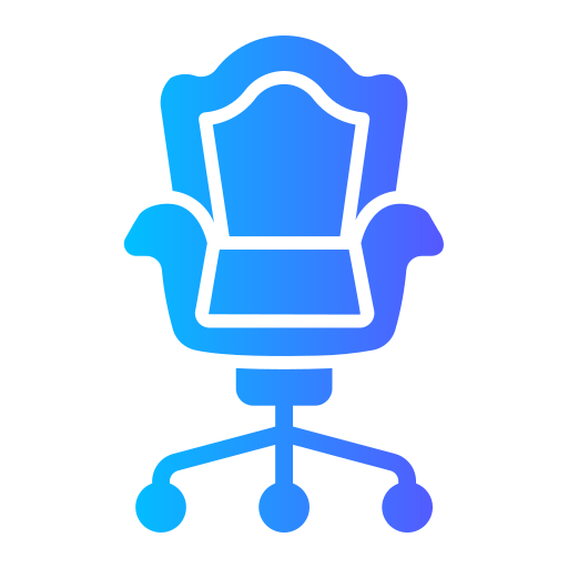 Office chair Generic gradient fill icon