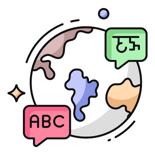 Translator Generic color lineal-color icon