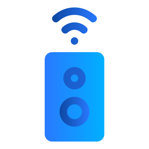 Speaker box Generic gradient fill icon
