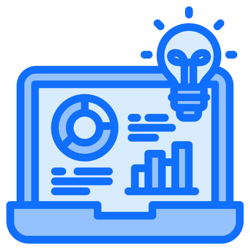 business intelligence Generic color lineal-color icon