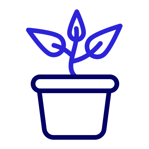 pianta Generic color outline icona