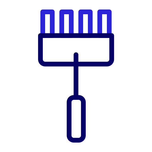 tenedor Generic color outline icono
