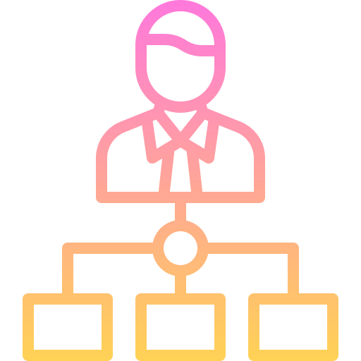 organización Generic gradient outline icono