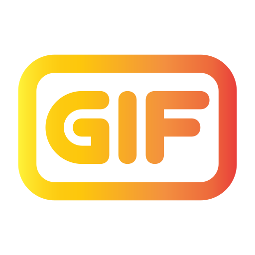 gif Generic gradient outline icon