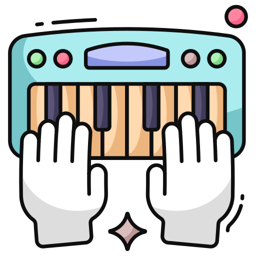 klavier Generic color lineal-color icon