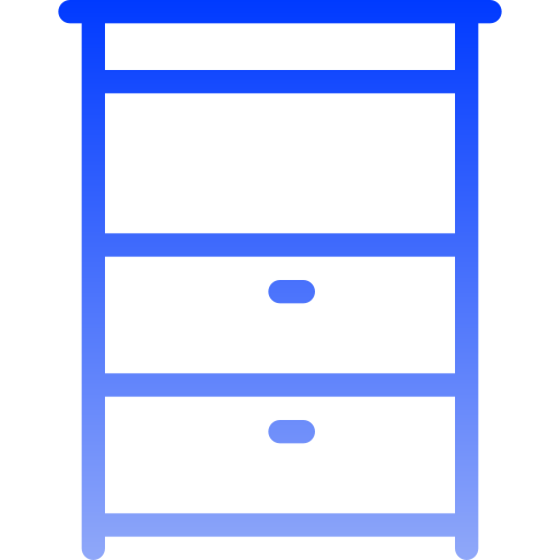 Cabinet Generic gradient outline icon