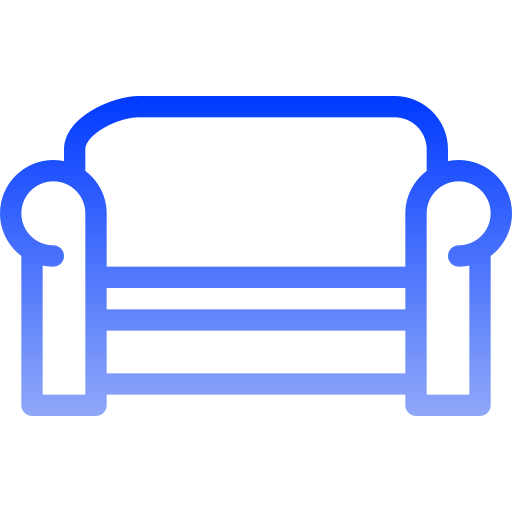 Couch Generic gradient outline icon