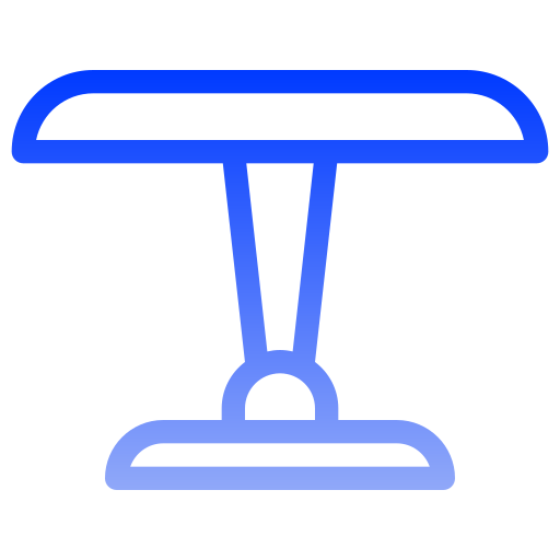 mesa del comedor Generic gradient outline icono