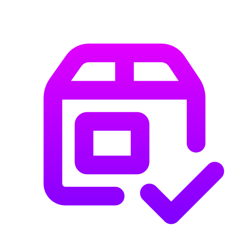 doos Generic gradient outline icoon