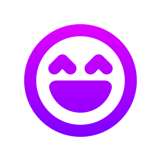 smiley Generic gradient outline icon