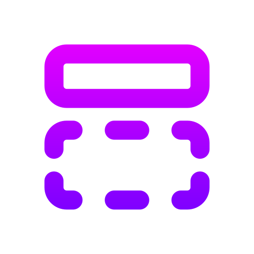 ヘッダ Generic gradient outline icon