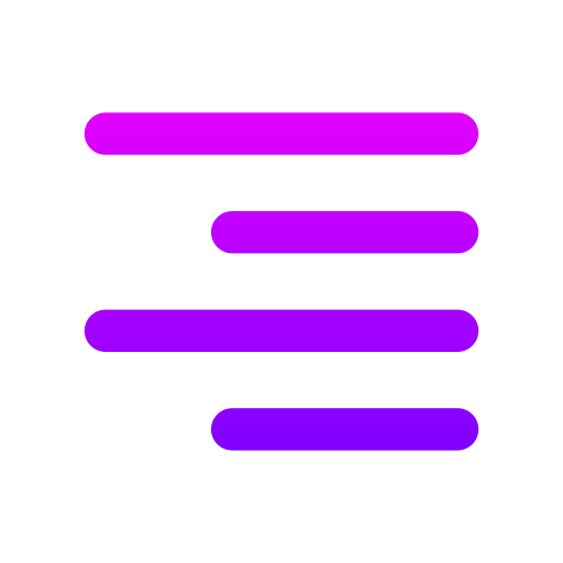 richtige ausrichtung Generic gradient outline icon