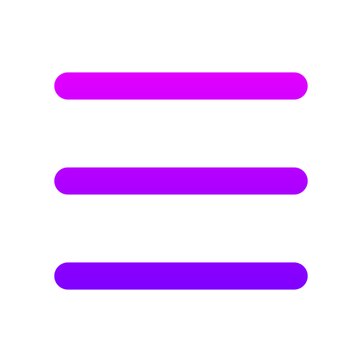 Гамбугер Generic gradient outline иконка
