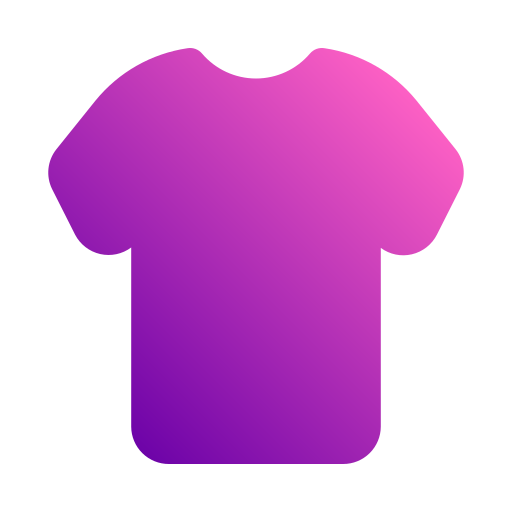 shirt Generic gradient fill icoon