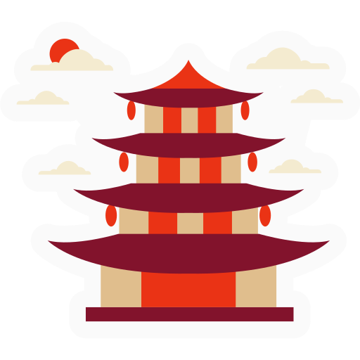 宮殿 Generic Sticker Color Fill icon