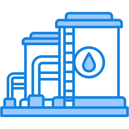 Oil tank Generic color lineal-color icon