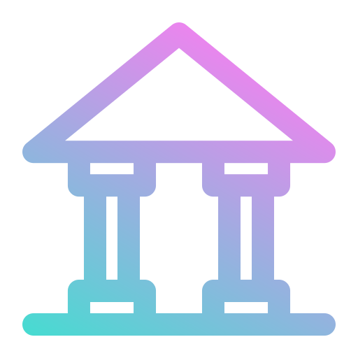 Bank Generic gradient outline icon