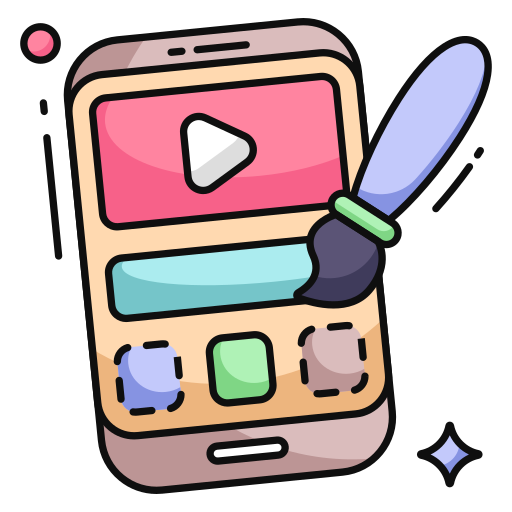 Mobile development Generic color lineal-color icon
