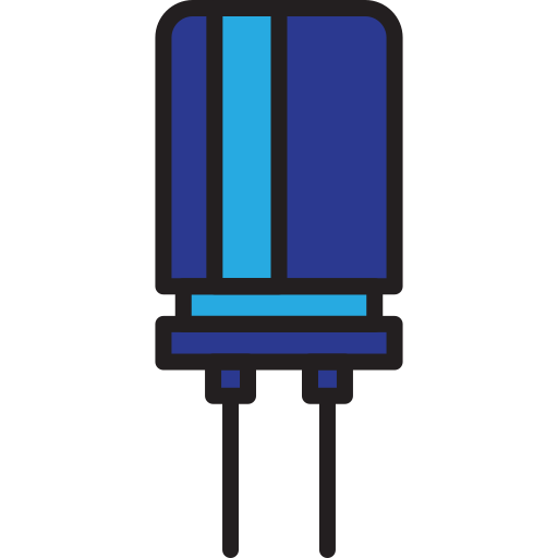 kondensator Generic color lineal-color ikona