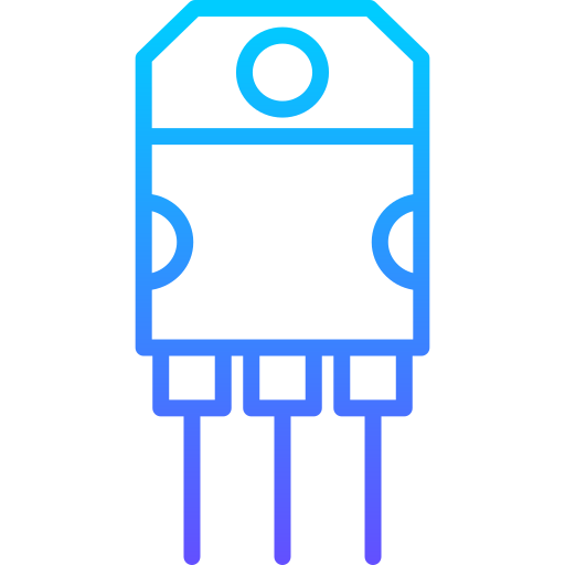 tranzystor Generic gradient outline ikona