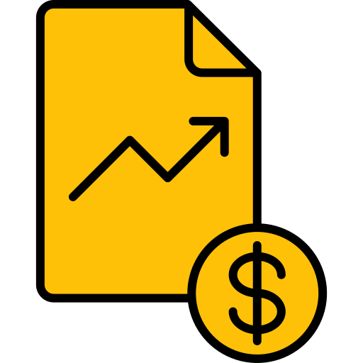 Financial report Generic color lineal-color icon