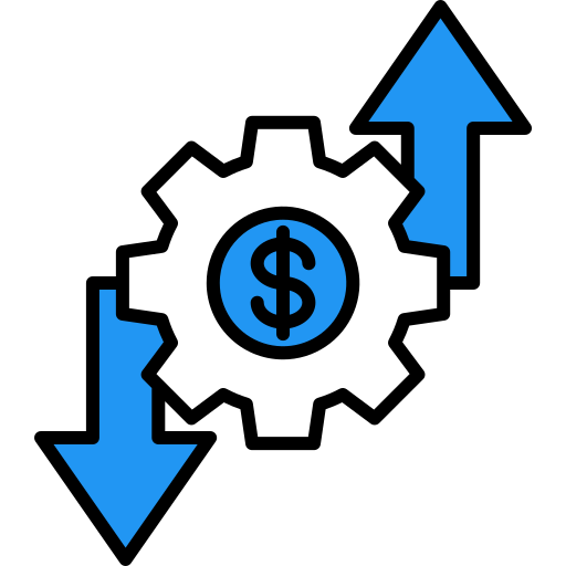 finanzverwaltung Generic color lineal-color icon