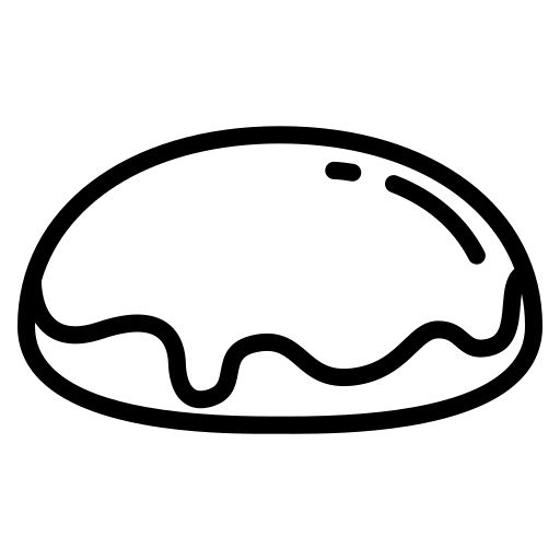 schokoladenkuchen Generic black outline icon