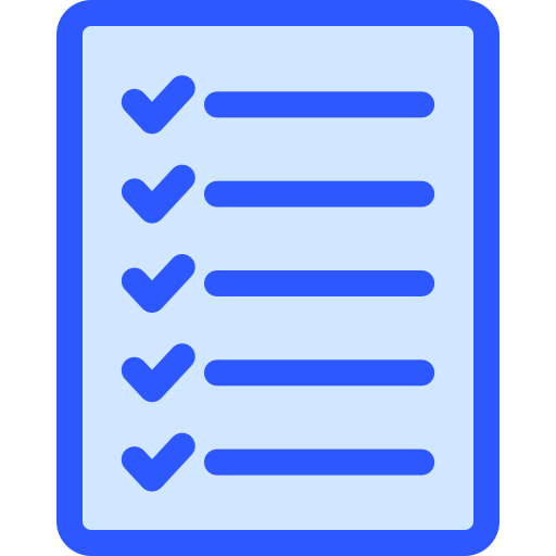 checkliste Generic color lineal-color icon