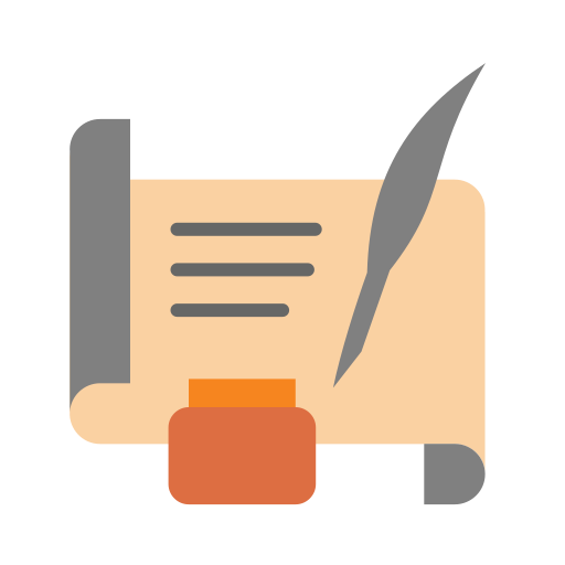 Notarized Generic color fill icon