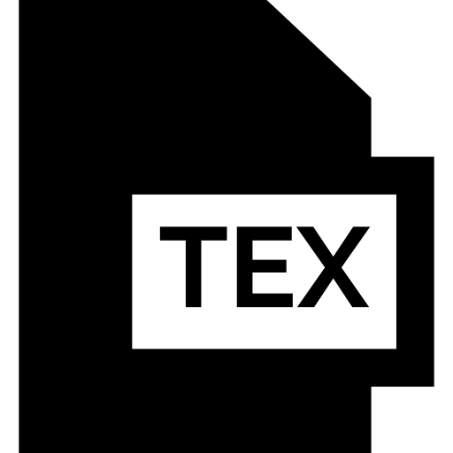 tex Basic Straight Filled icona