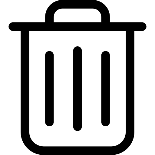 basura Gregor Colors Lineal icono