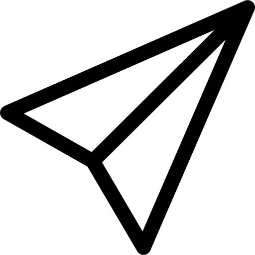 avion de papel Gregor Colors Lineal icono