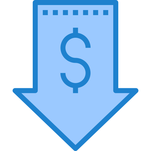저렴한 가격 srip Blue icon
