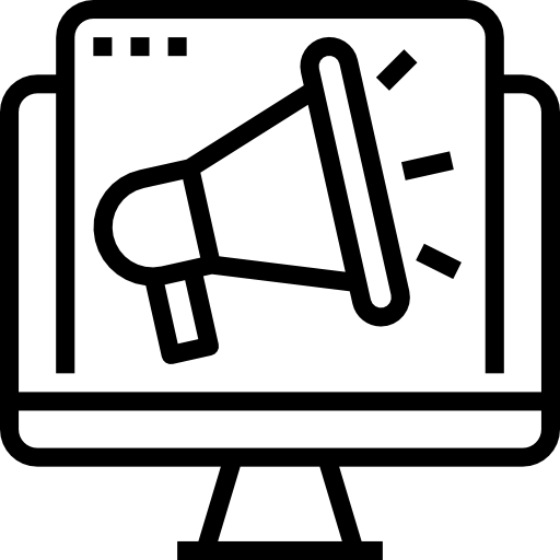 디지털 마케팅 Aphiradee (monkik) Lineal icon